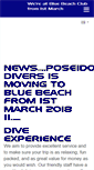 Mobile Screenshot of poseidondivers.com